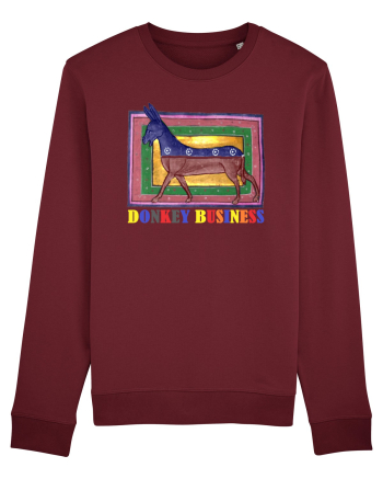 Donkey business Burgundy