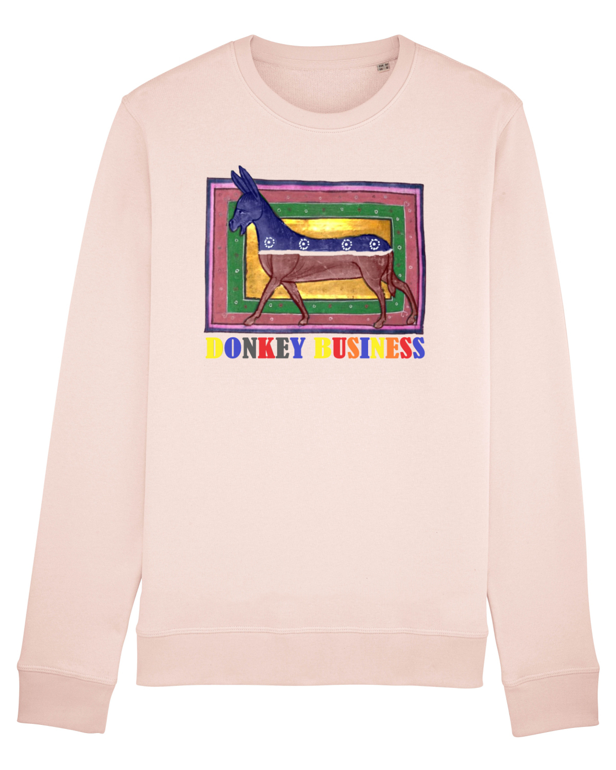 Bluză mânecă lungă Unisex Rise Candy Pink