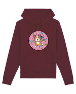 Kawaii Corgi Drinking Boba Tea Hanorac Unisex Drummer