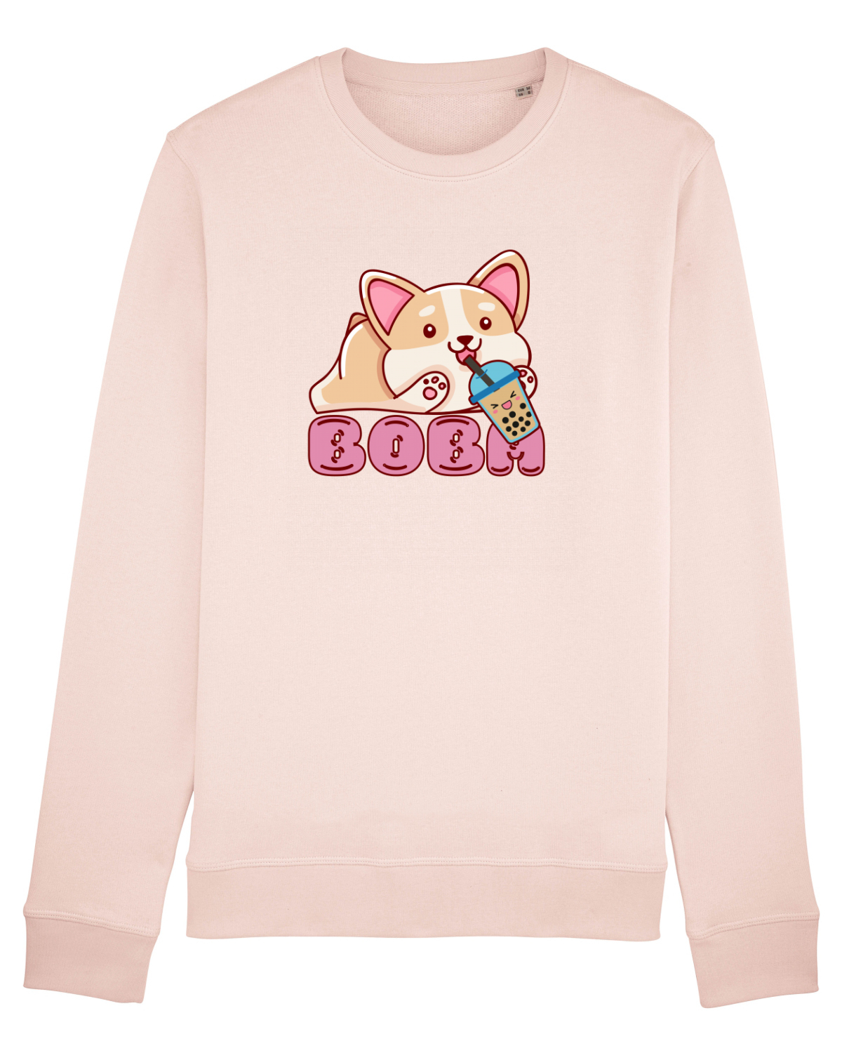 Bluză mânecă lungă Unisex Rise Candy Pink