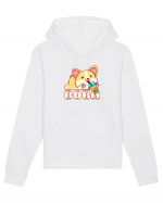 Kawaii Corgi Drinking Boba Tea Hanorac Unisex Drummer