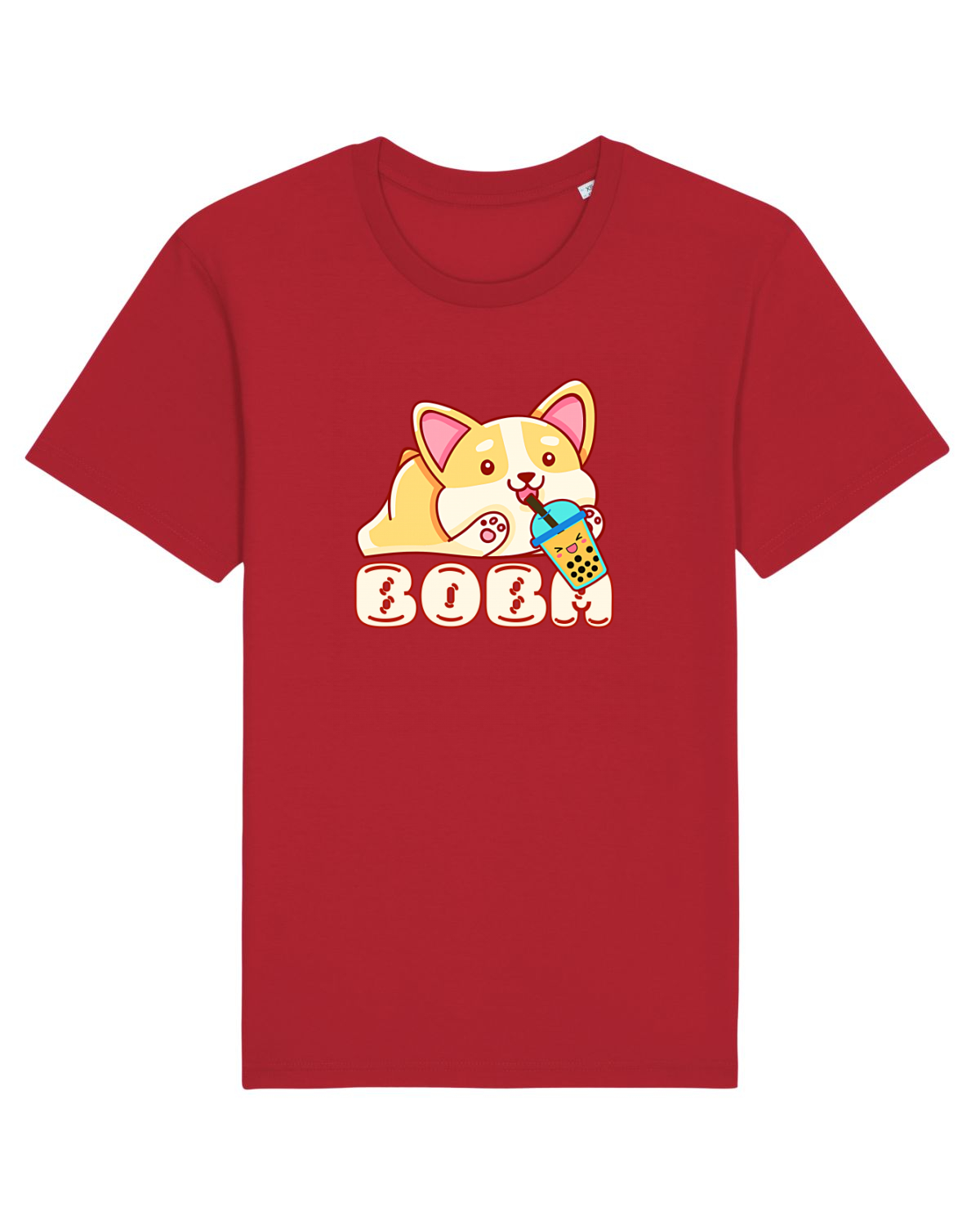 Tricou mânecă scurtă Unisex Rocker Red