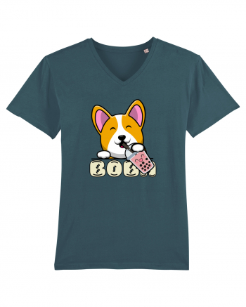 Kawaii Corgi Drinking Boba Tea Stargazer