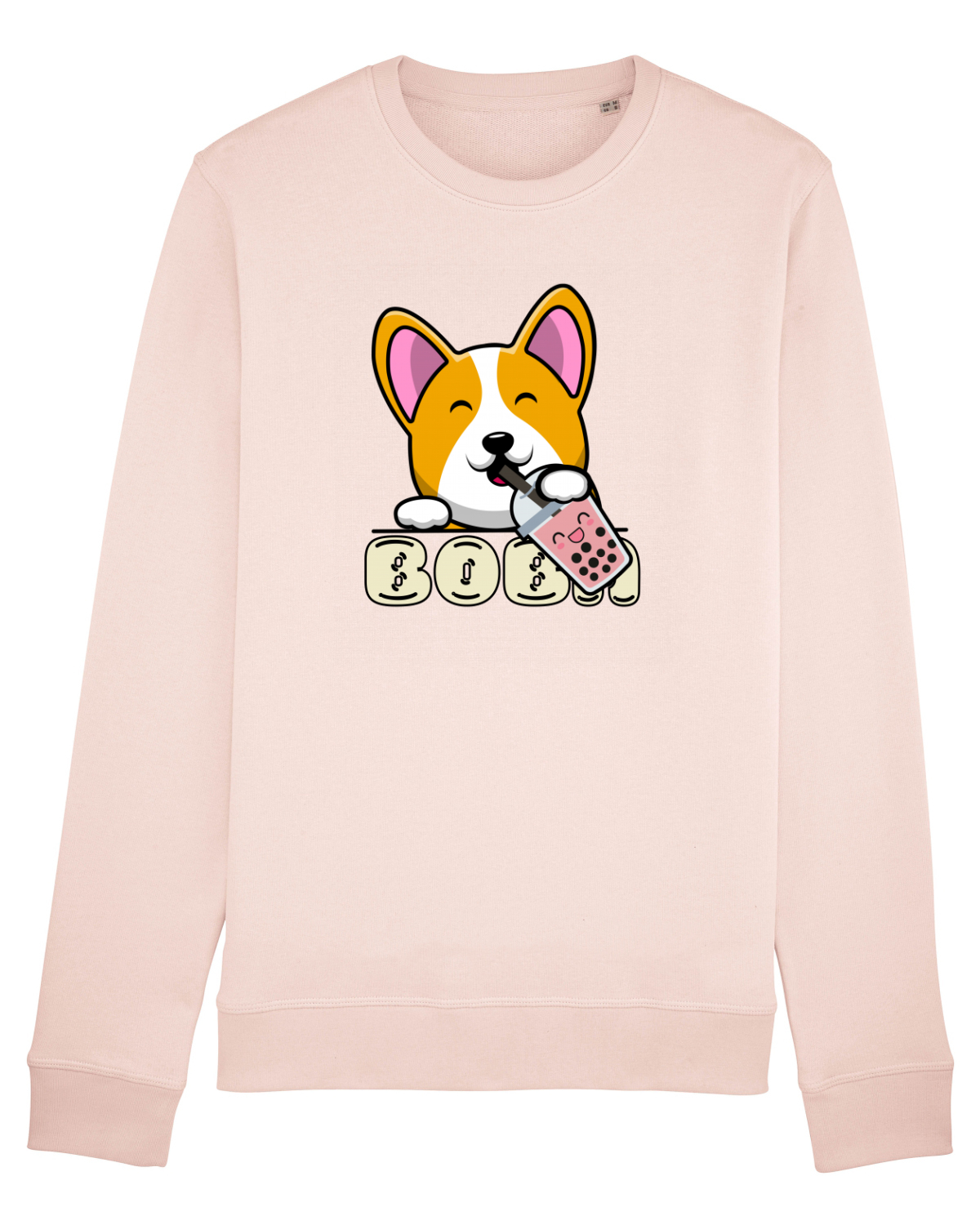 Bluză mânecă lungă Unisex Rise Candy Pink