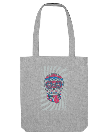 American Sugar Skull Heather Grey