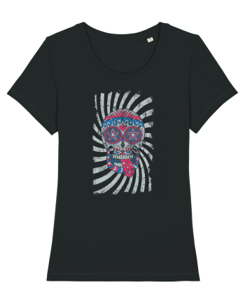 American Sugar Skull Black
