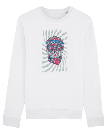 American Sugar Skull White