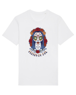 Fleurs Du Mal Woman Skull Tricou mânecă scurtă Unisex Rocker
