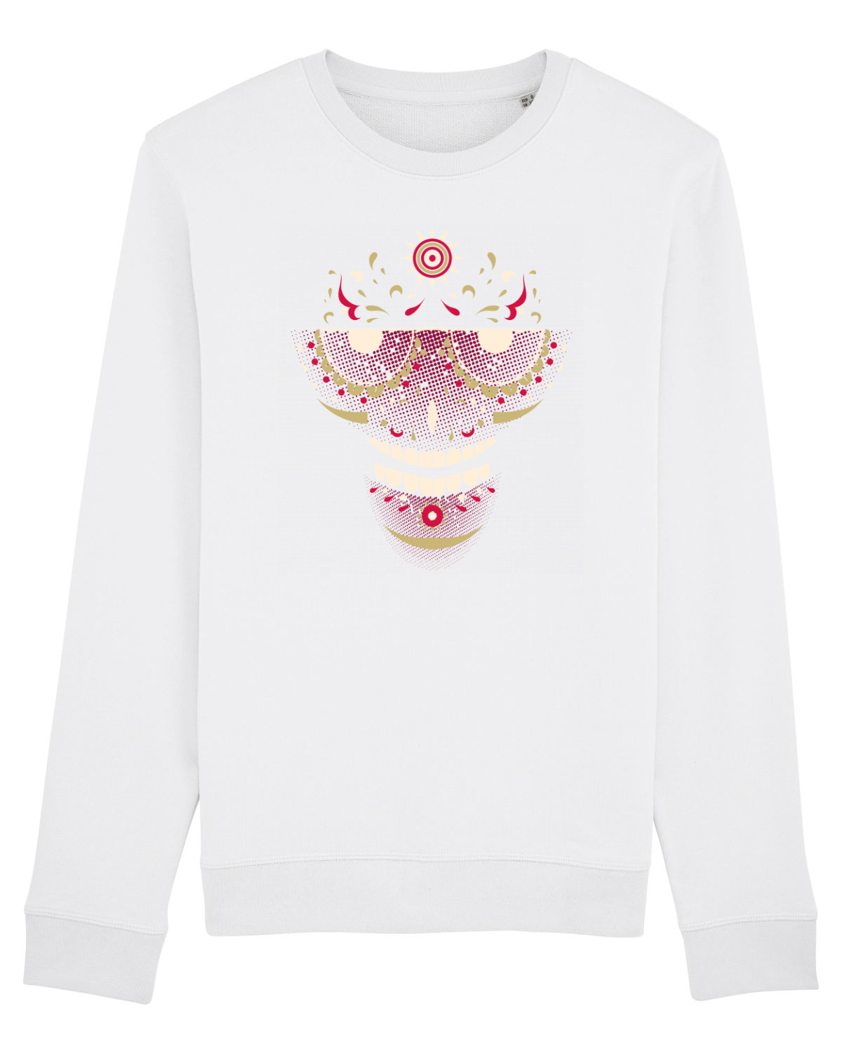 Bluză mânecă lungă Unisex Rise White