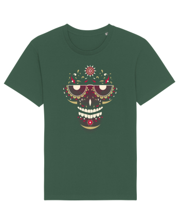 Pink Salsa Skull Bottle Green