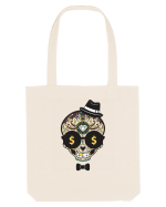 Dollar Sugar Skull Sacoșă textilă