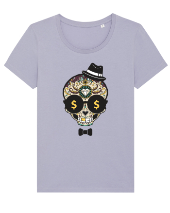 Dollar Sugar Skull Lavender