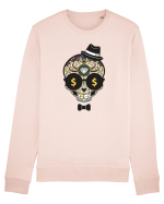 Dollar Sugar Skull Bluză mânecă lungă Unisex Rise