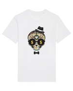 Dollar Sugar Skull Tricou mânecă scurtă Unisex Rocker