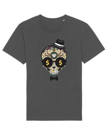 Dollar Sugar Skull Anthracite