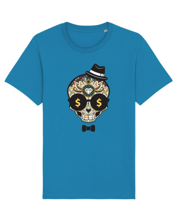 Dollar Sugar Skull Azur