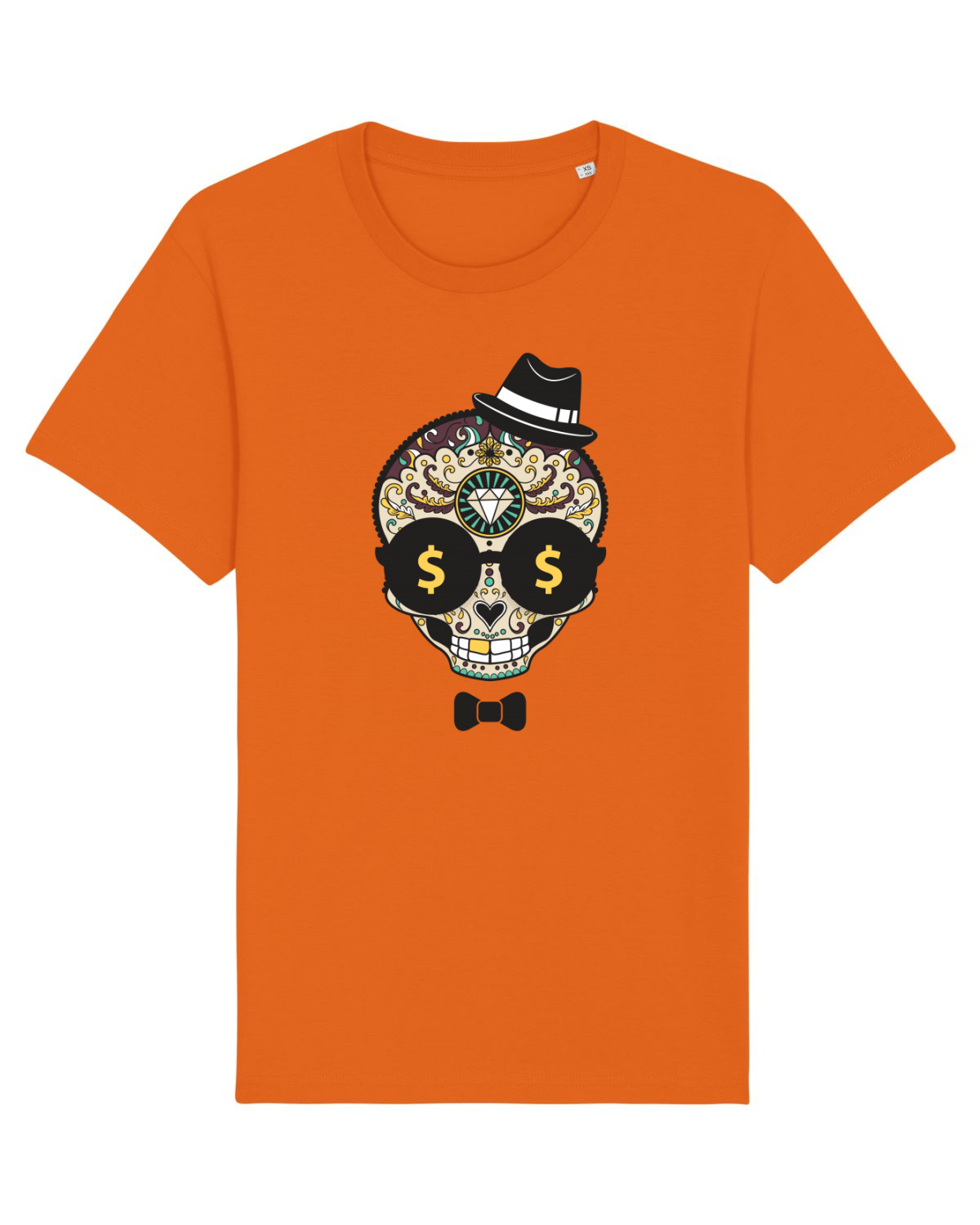 Tricou mânecă scurtă Unisex Rocker Bright Orange