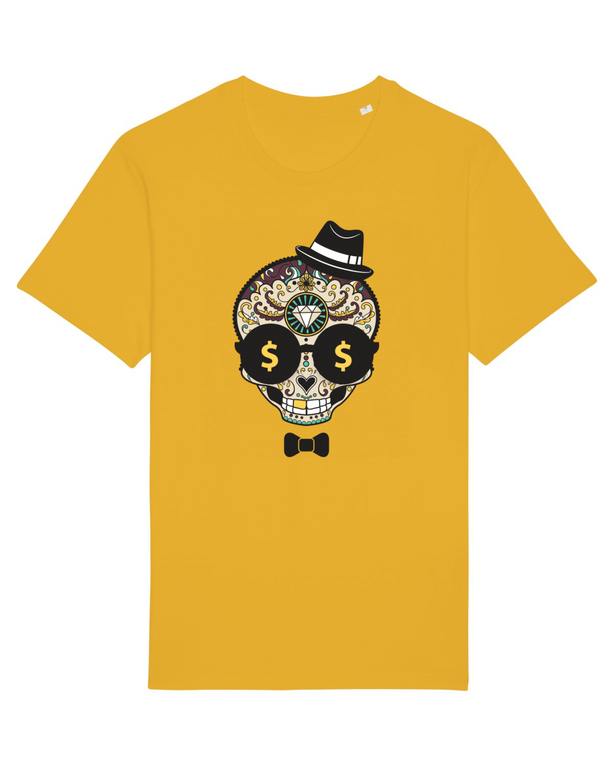 Tricou mânecă scurtă Unisex Rocker Spectra Yellow