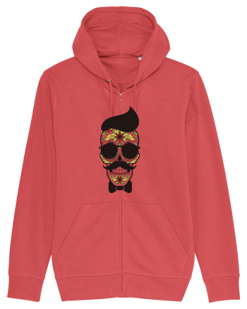 Hipster Skull Carmine Red