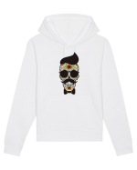 Hipster Skull Hanorac Unisex Drummer
