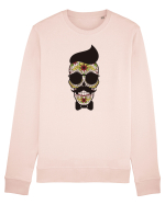 Hipster Skull Bluză mânecă lungă Unisex Rise