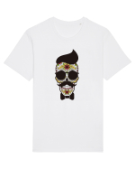 Hipster Skull Tricou mânecă scurtă Unisex Rocker