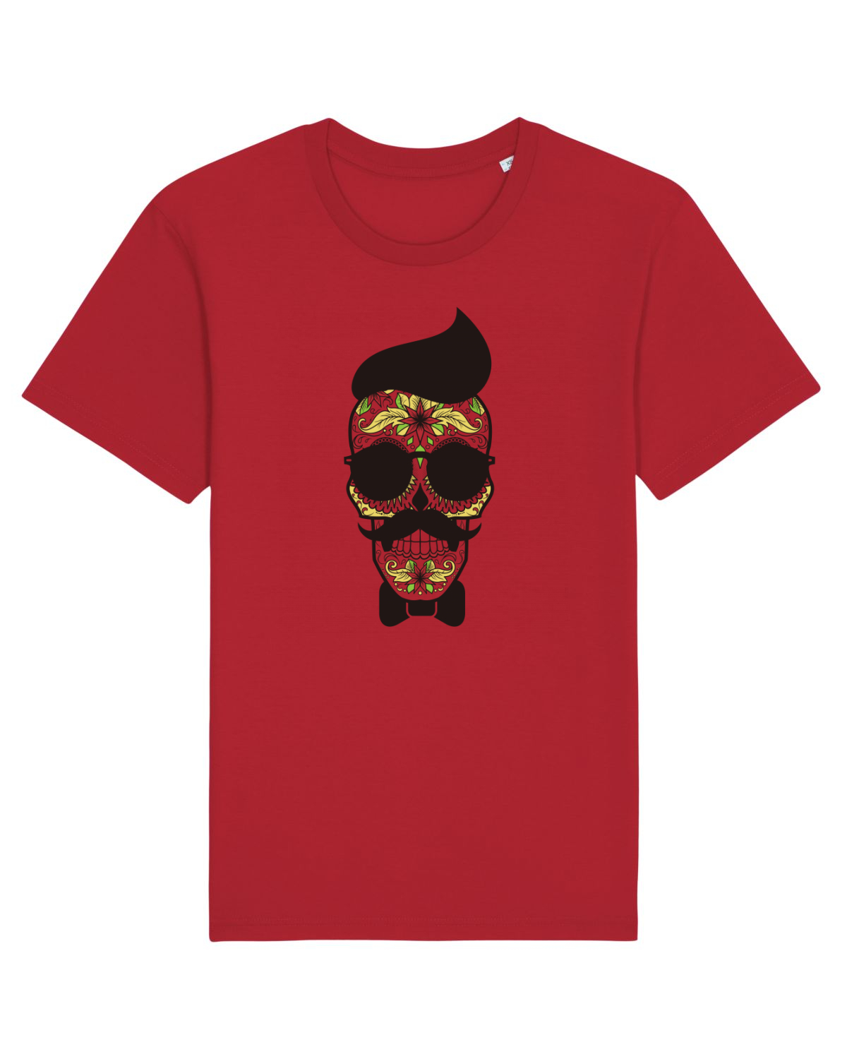 Tricou mânecă scurtă Unisex Rocker Red
