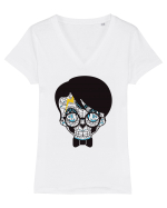 Monster Smile Tricou mânecă scurtă guler V Damă Evoker