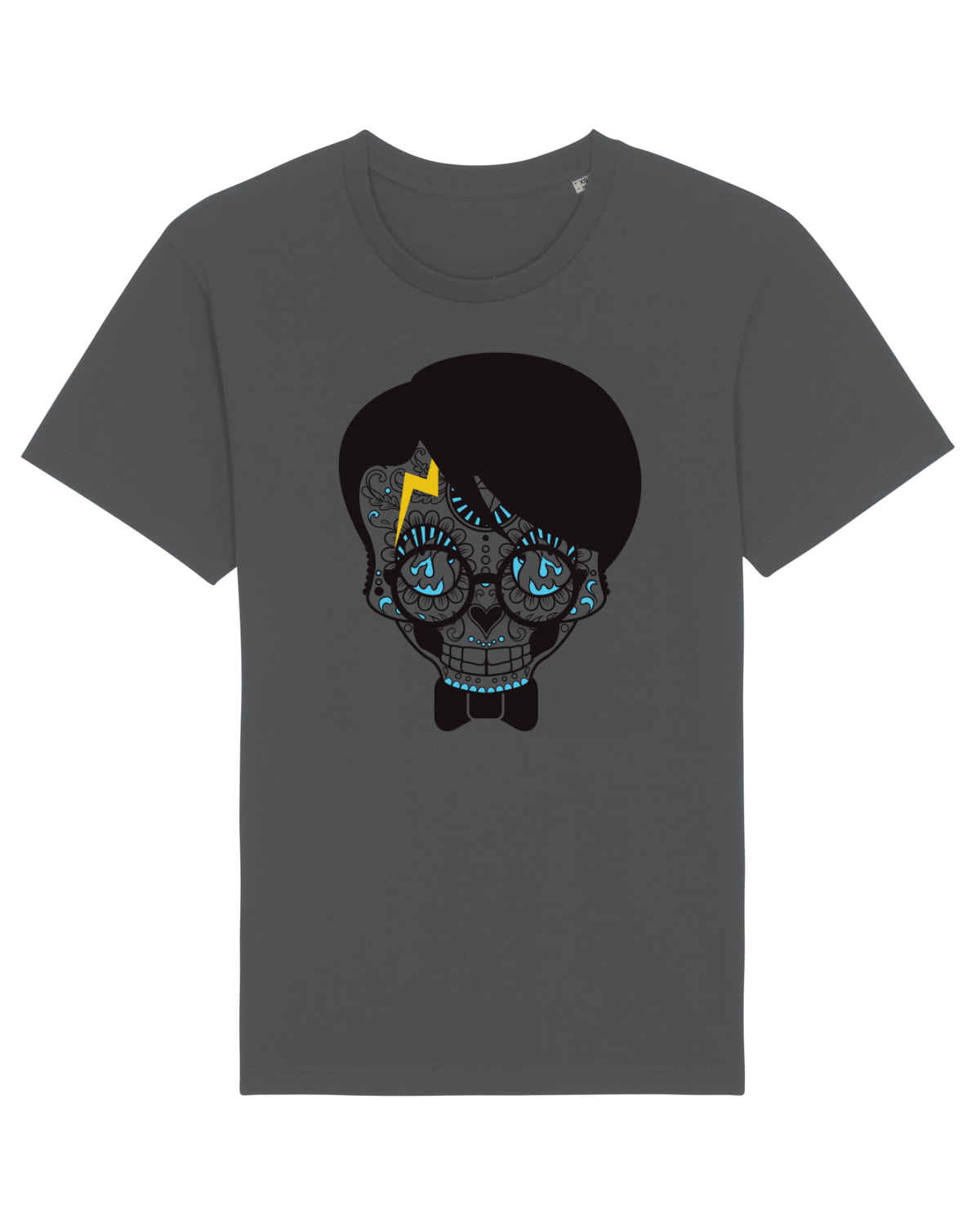 Tricou mânecă scurtă Unisex Rocker Anthracite