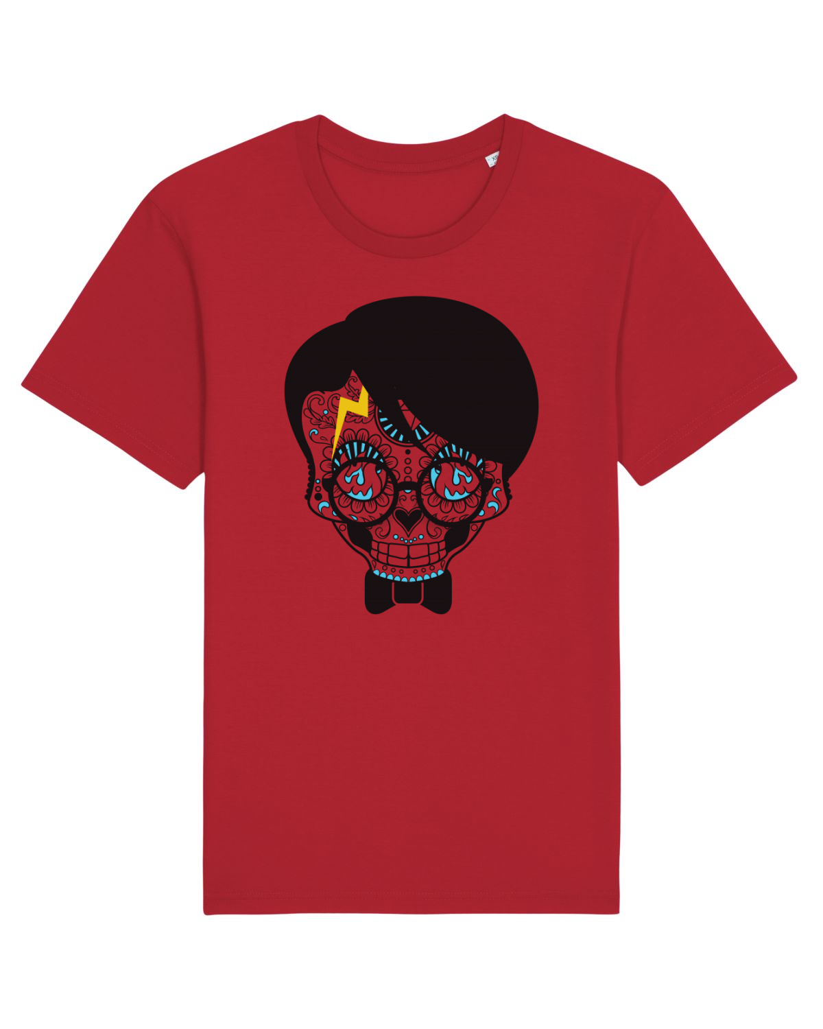 Tricou mânecă scurtă Unisex Rocker Red