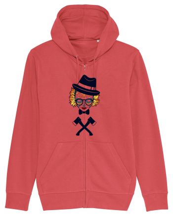 Autumn Monster Skull Carmine Red
