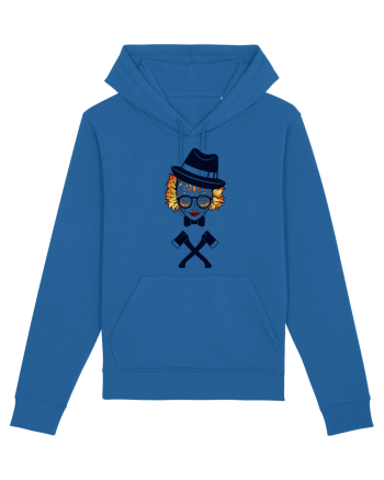 Autumn Monster Skull Royal Blue