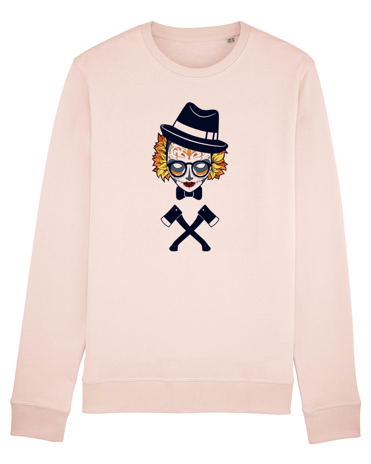 Bluză mânecă lungă Unisex Rise Candy Pink