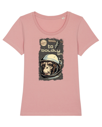 To Boldly Go Astronaut Ape Canyon Pink