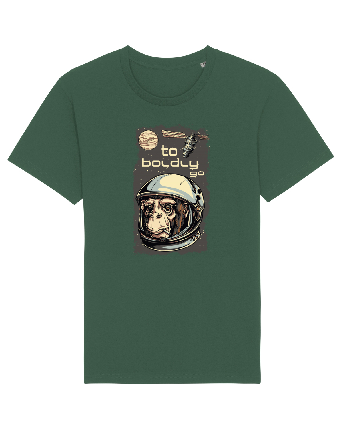 Tricou mânecă scurtă Unisex Rocker Bottle Green