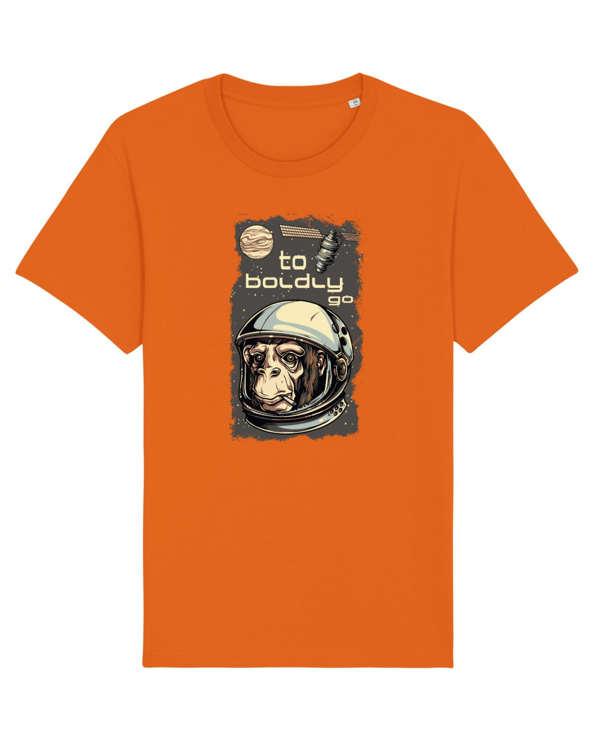 Tricou mânecă scurtă Unisex Rocker Bright Orange