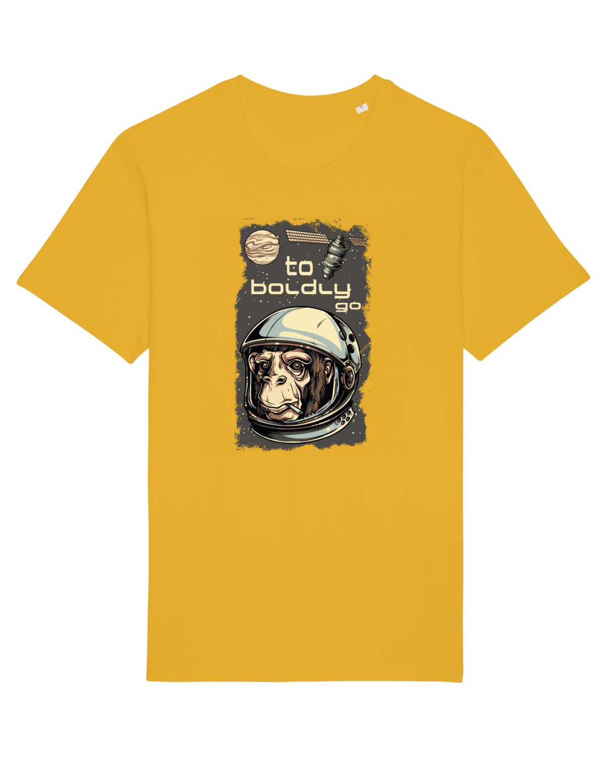 Tricou mânecă scurtă Unisex Rocker Spectra Yellow