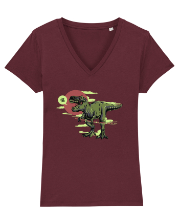 Samurai T-rex Burgundy