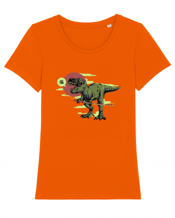 Samurai T-rex Bright Orange
