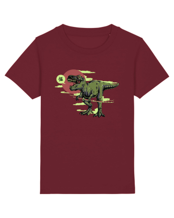 Samurai T-rex Burgundy