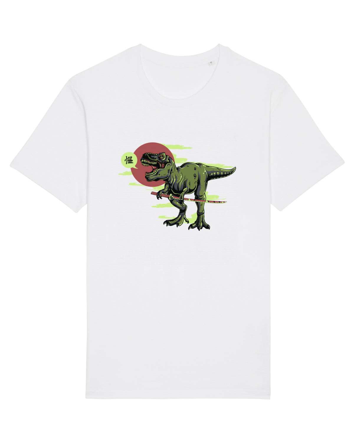 Tricou mânecă scurtă Unisex Rocker White