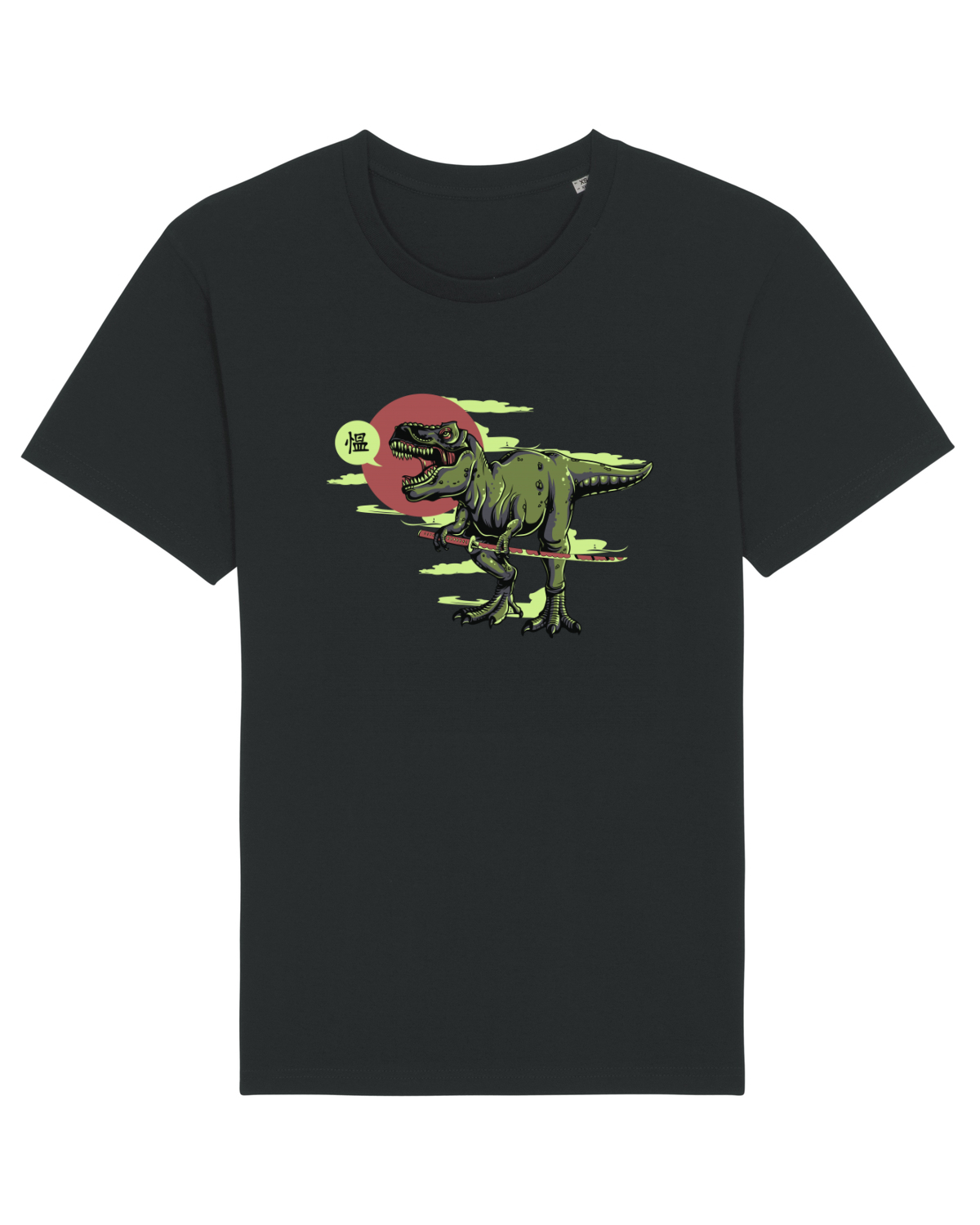 Tricou mânecă scurtă Unisex Rocker Black