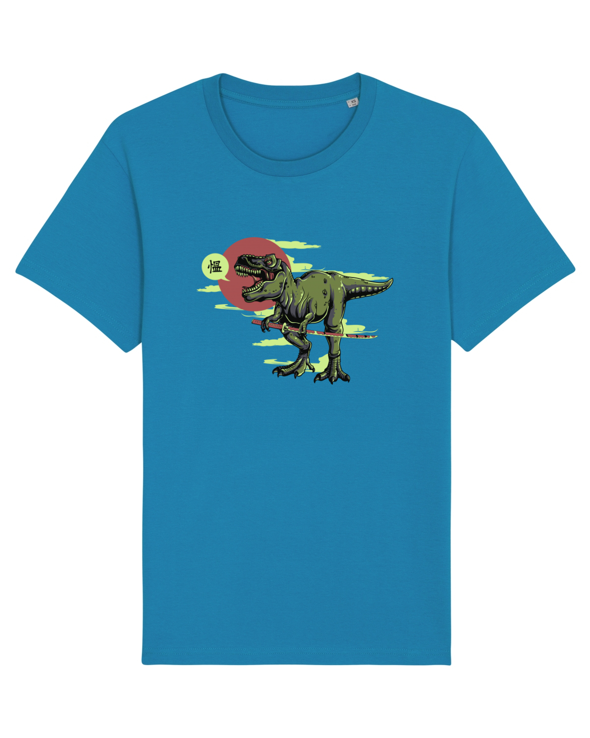Tricou mânecă scurtă Unisex Rocker Azur