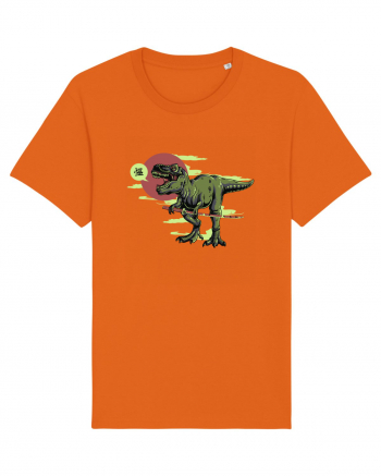 Samurai T-rex Bright Orange