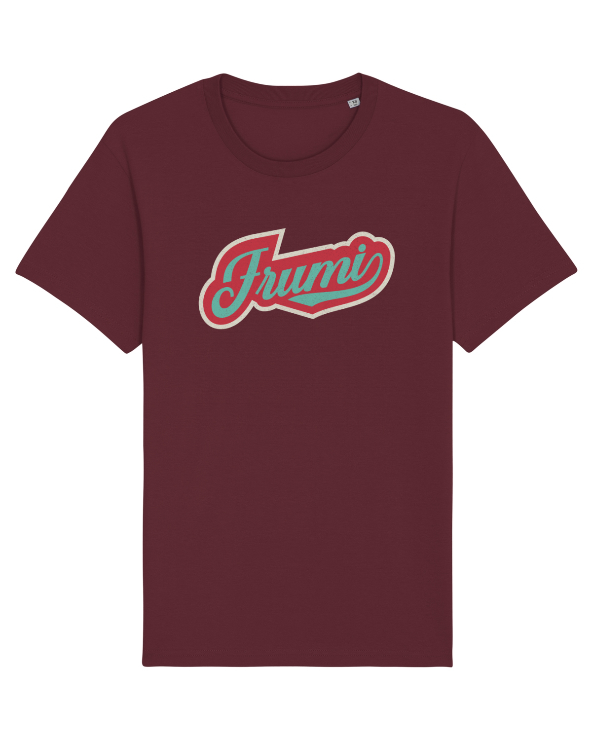 Tricou mânecă scurtă Unisex Rocker Burgundy