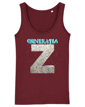 Generația Z Burgundy