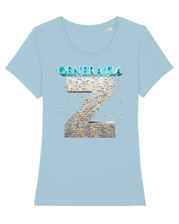 Generația Z Sky Blue