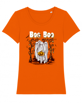 Boo In The Sheets Bright Orange