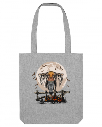 Pumpkin Head Scarecrow Heather Grey