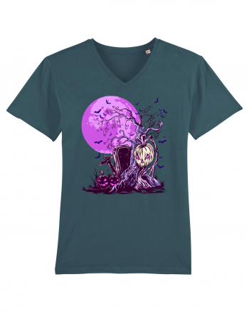 Purple Halloween Moon Stargazer